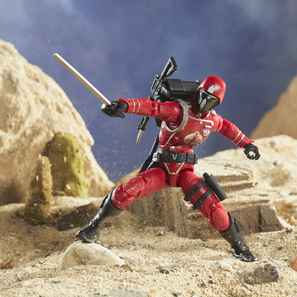 G.I. Joe Crimson Guard display-ready box enhances shelf appeal