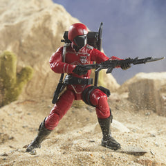 G.I. Joe Crimson Guard packaging artwork Orlando Arocena highlights collector-grade presentation
