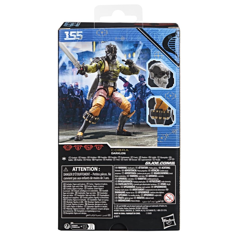 G.I. Joe Classified Series Darklon adds to a growing collection of figures.