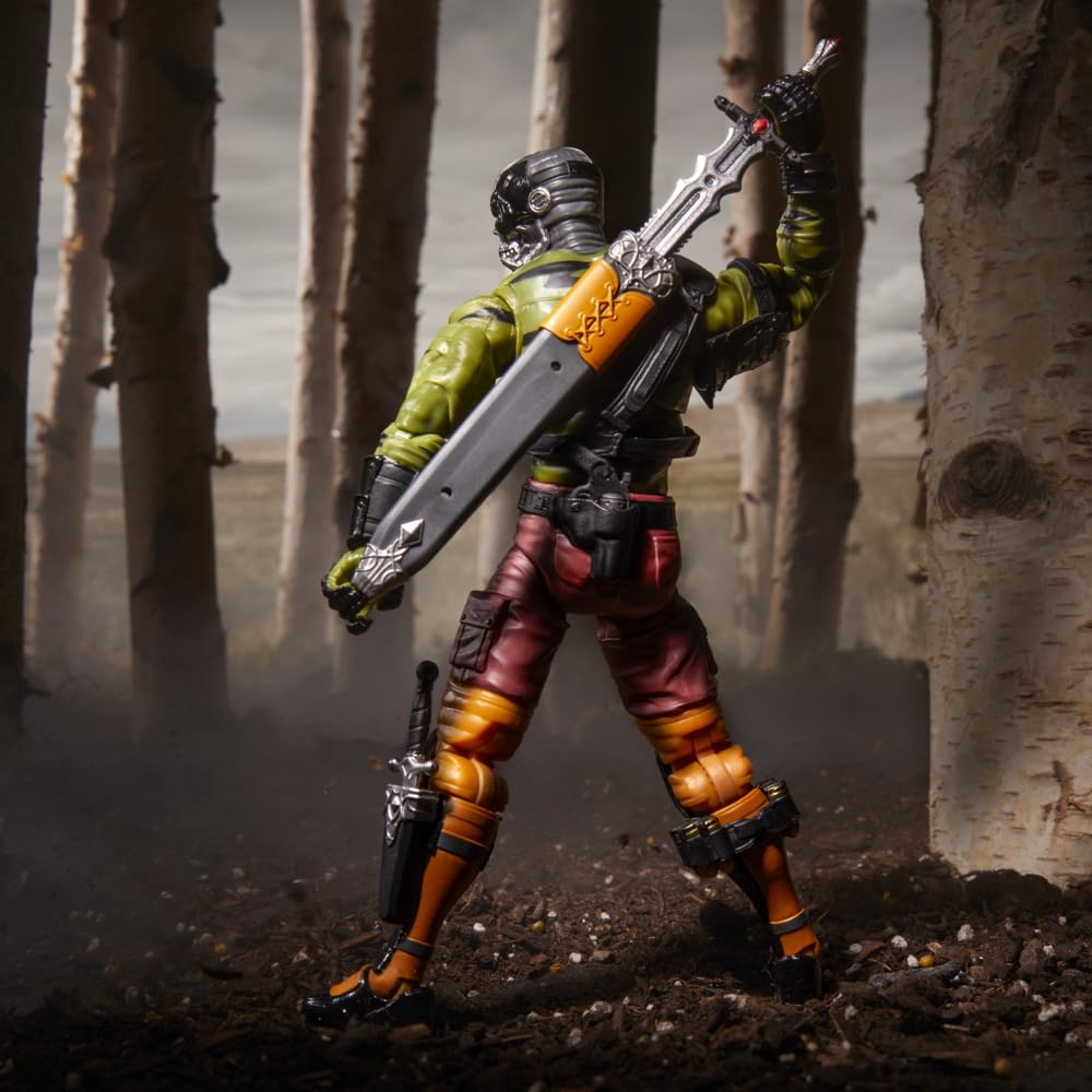 Darklon figure with high detail and poseability for dynamic diorama scenes.