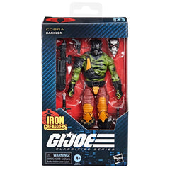 Darklon comes with a knife for action-packed play and display.