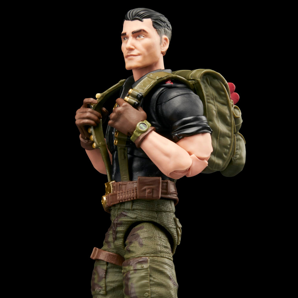 G.I. Joe Flint with removable beret offers versatile display options