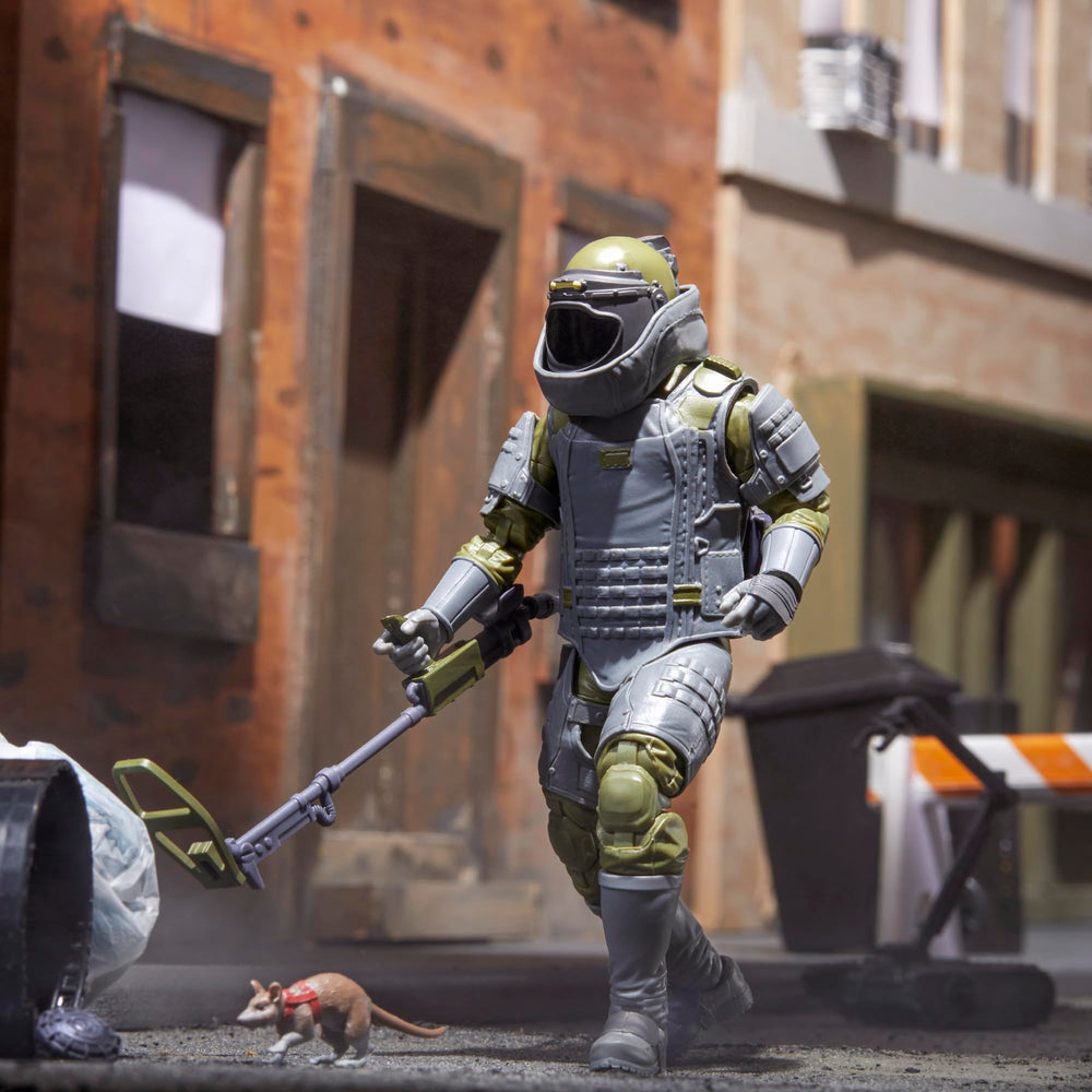 G.I. Joe heavy armor gear for rugged military styling.