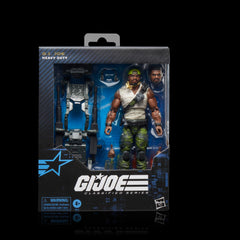 G.I. Joe Heavy Duty loadout detail with full accessory set