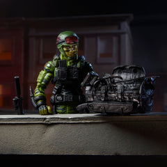 G.I. Joe Hit & Run accessories laid out for display.