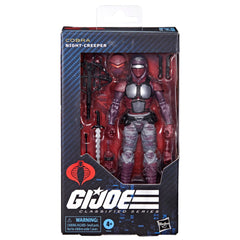 G.I. Joe Night-Creeper with weapons shows the full accessory loadout