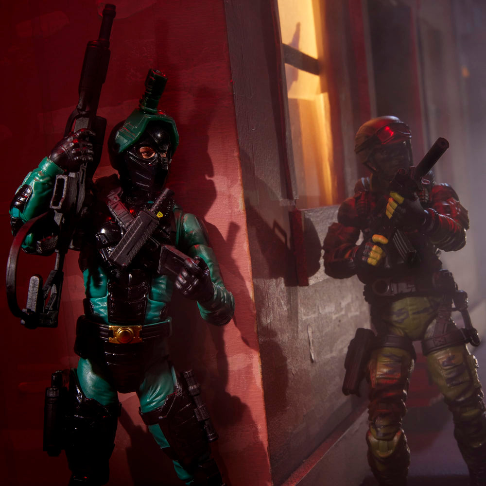G.I. Joe Night-Viper weapons loadout supports action storytelling