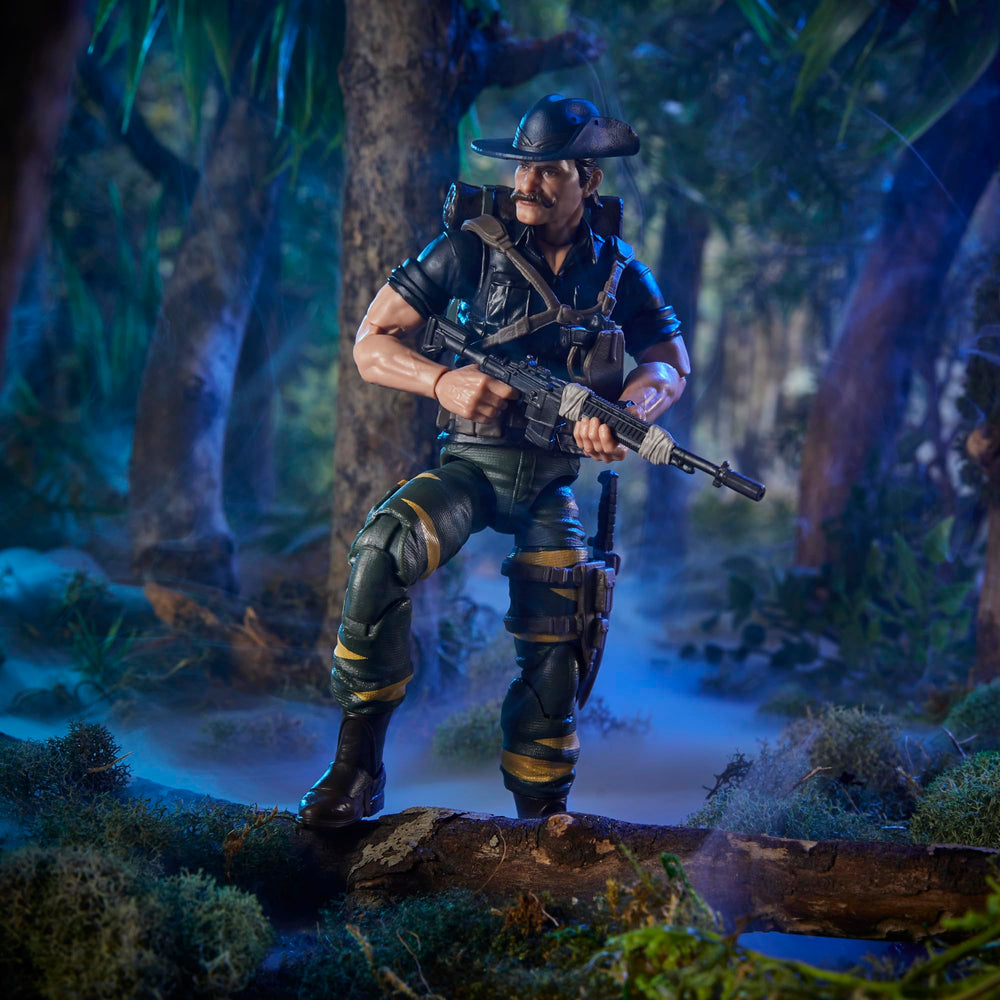 G.I. Joe Classified Tiger Force Recondo close-up detail.