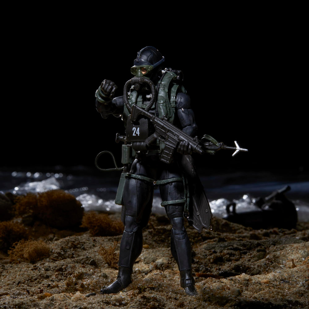 G.I. Joe stand for stable display and dynamic posing.