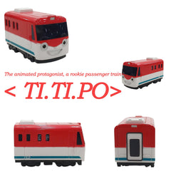GIANANO bus pink pullback model, bright decorative piece.
