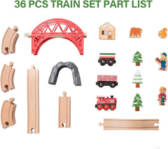 Giant bean Christmas-colored train cars spark festive imaginative play for kids