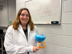 GIANT MICROBES Golgi apparatus plush aids packaging and transport concepts.