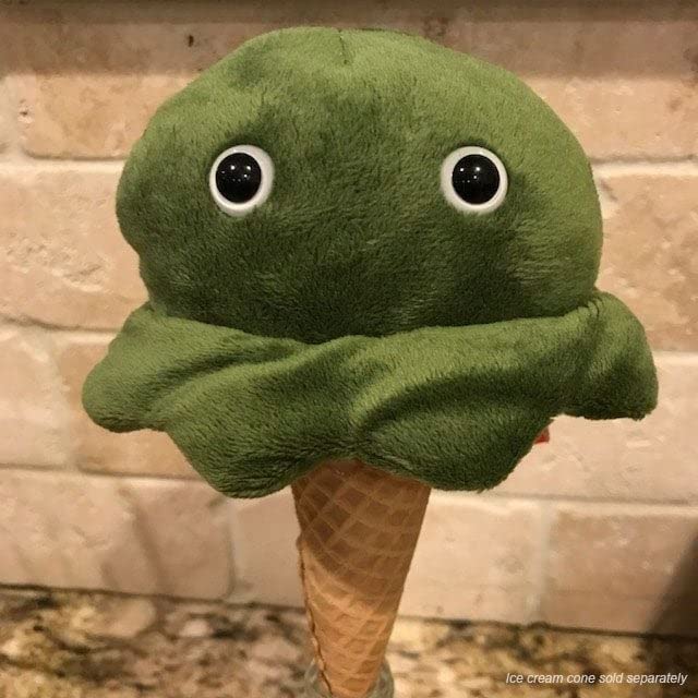 Soft fabric and tactile texture of Giant Microbes Booger Plush