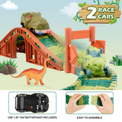 GIAT dino tracks on table demonstrates versatile play space