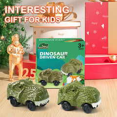 GIAT dinosaur car features rubber-rim wheels for smooth traction