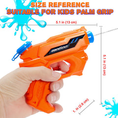 GIDGOD water gun lightweight 154g fits small hands.