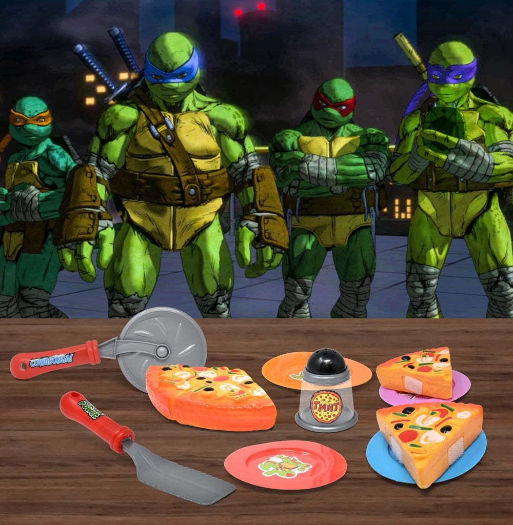 Gift Boutique Pizza Slicer adds authentic cutting action to playtime.