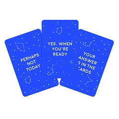 Gift Republic GR490090 fortune telling cards foil packaging on display
