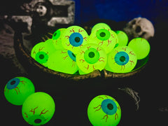 GiftExpress glow eyeballs pack front view for Halloween decor
