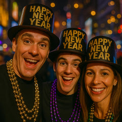 GiftExpress 33-inch Mardi Gras beads worn on neck for party wear