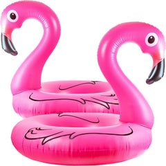 GiftExpress Flamingo pool float 48 inches for big lounging on water