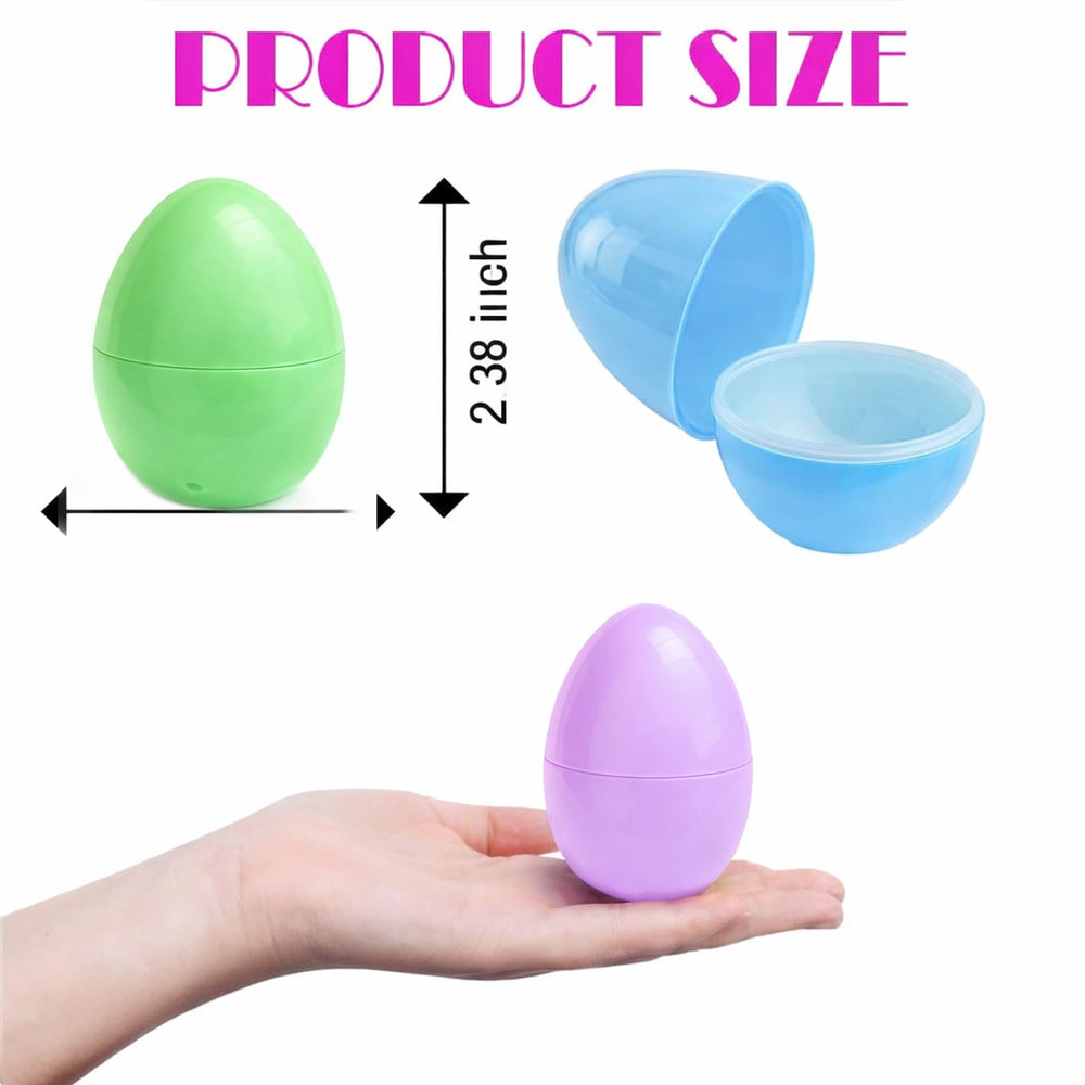 GiftExpress pastel Easter eggs in closeup showcasing cheerful color mix.