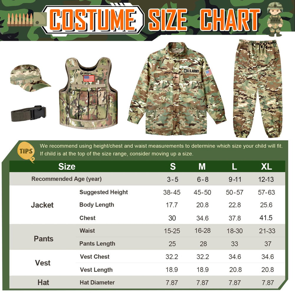 Giftinbox army costume medals provide authentic visual flair for winners.