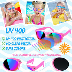 Giftinbox kids sunglasses 12-piece sun protection and party favors