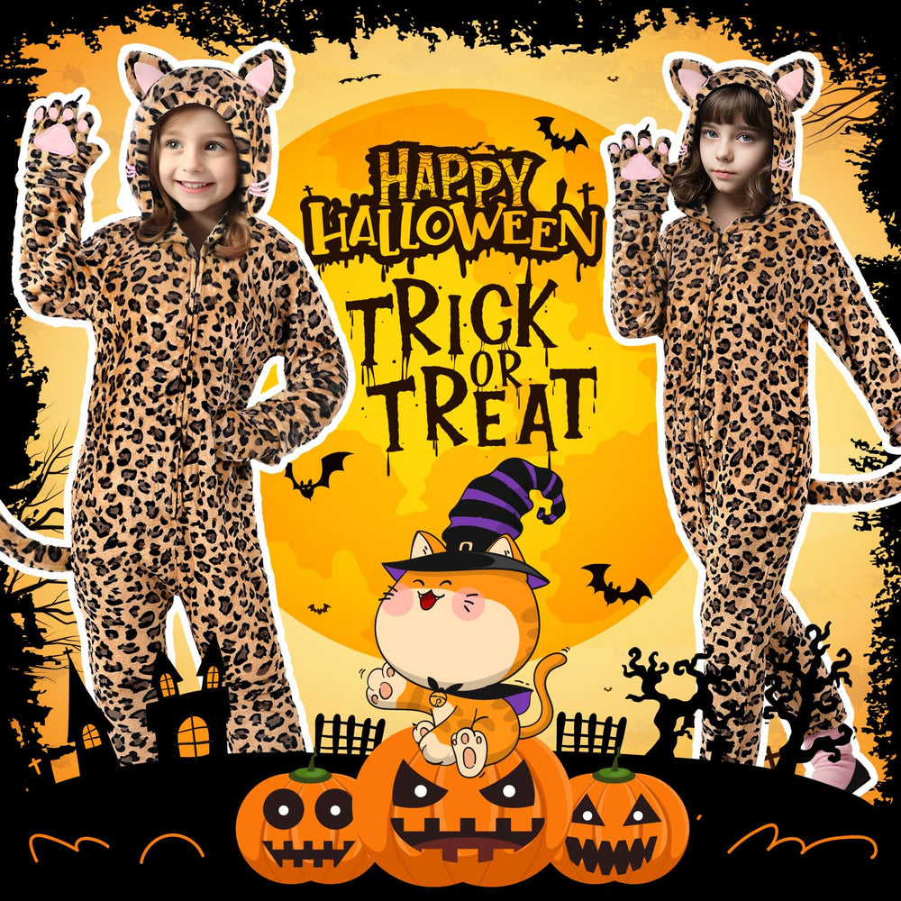Giftinbox leopard costume ideal for Halloween and festive parties.