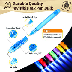 Giftinbox UV light spy pen reveals hidden messages during play