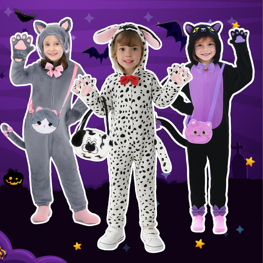 Gifts2U Dalmatian costume two sizes fit kids aged 7-8