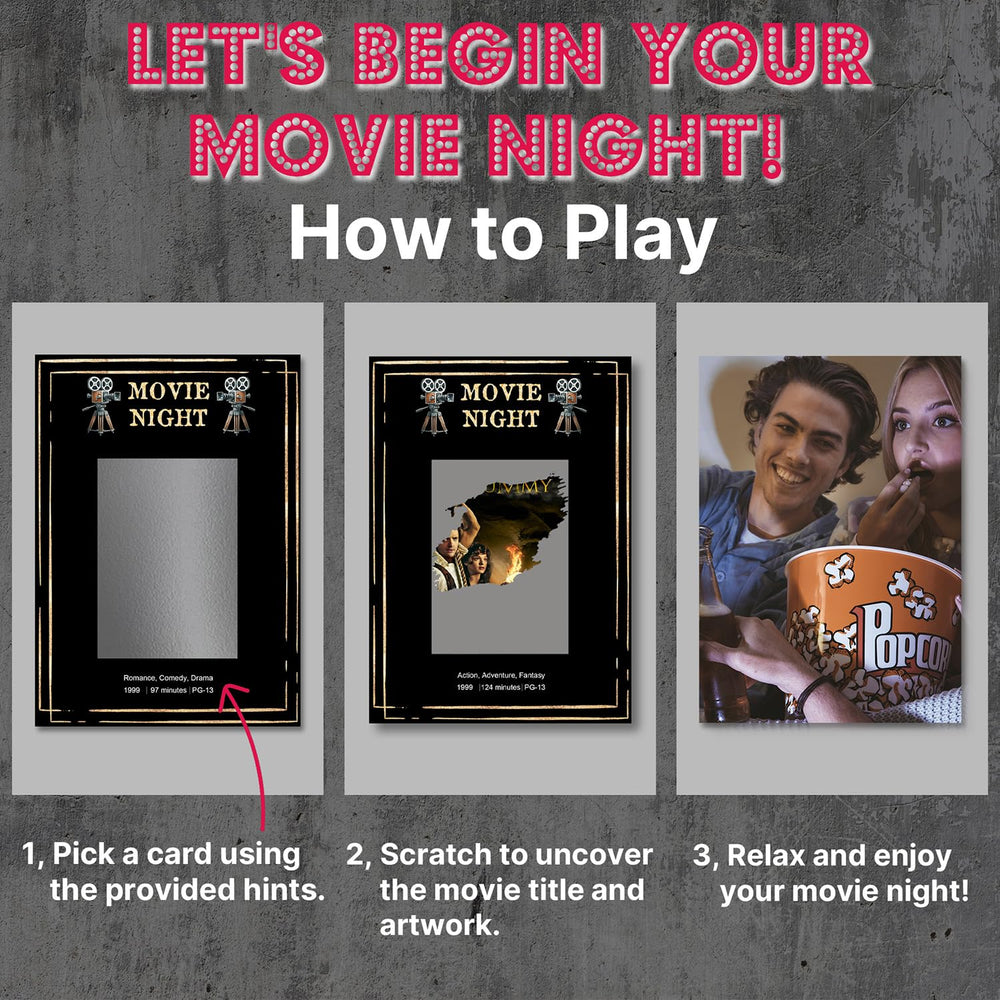 GIFTSFARM illustrated scratch-off cards bring iconic scenes to life during a cozy night in