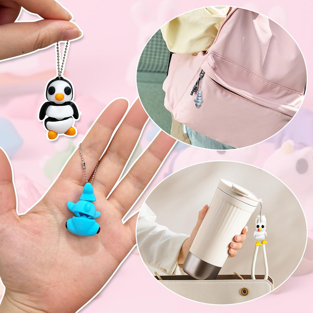 Giggiftrio collectible mini figures display, ideal for shelves and trading.