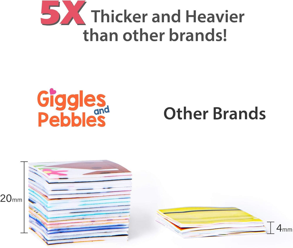 Giggles and Pebbles ocean scene invites exploration using washable, cling stickers.