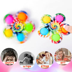 Gigilli fidget spinners pop pack portable size ideal for classroom and travel