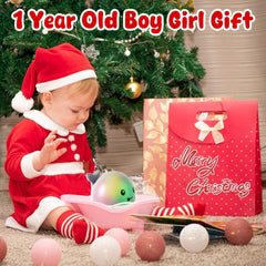 Gigilli toy with waterproof battery compartment and protective seal