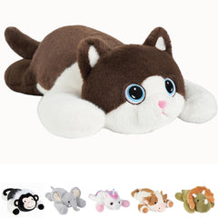GILFWM weighted cat front view for cozy cuddles and comforting hugs.