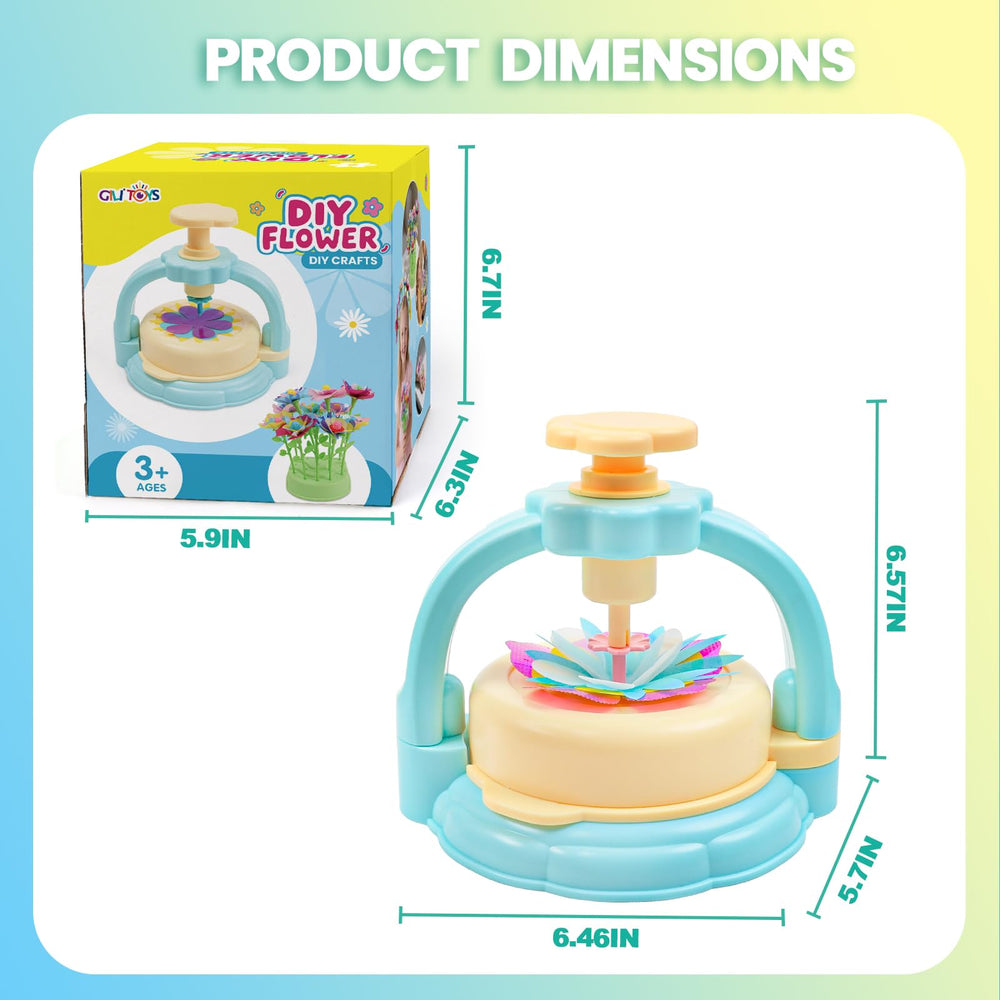 Family activity with the GILI Flower Craft Kit for unplugged bonding.