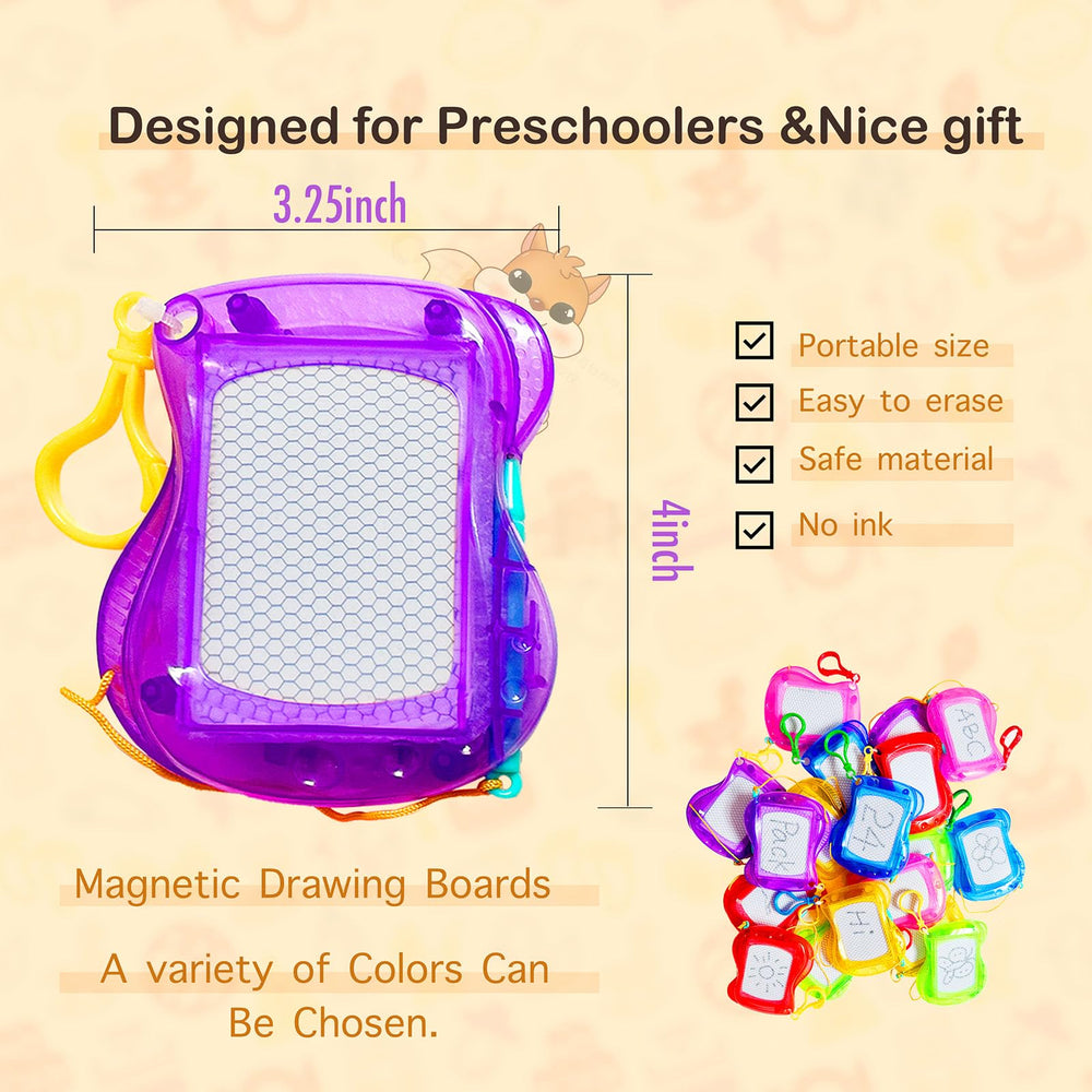 Giliger magnetic doodle board with pen for mess-free kid entertainment
