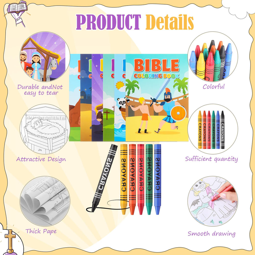 Gilprop mini bible coloring pages featuring Jesus stories for learning and fun.