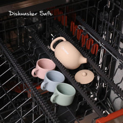 Ginbear color-rich set ideal for indoor or outdoor bath play.