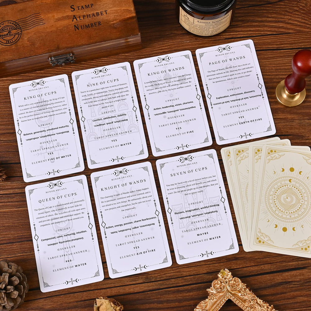 Gincevhy gift-ready tarot deck ideal for birthdays and celebrations.