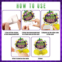 GINFTBRZGV honeycomb centerpiece reusable across multiple celebrations.