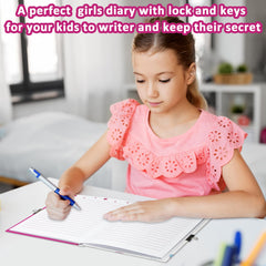 GINMLYDA compact diary fits small bags for on-the-go writing.