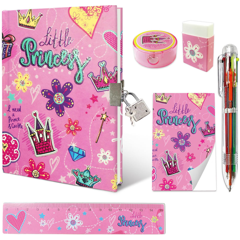GINMLYDA Girls Diary with Lock hardcover keeps private thoughts secure for young writers.
