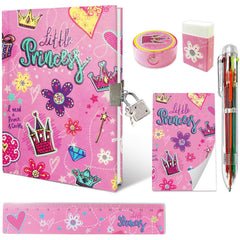GINMLYDA Girls Diary with Lock hardcover keeps private thoughts secure for young writers.