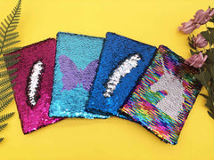 GINMLYDA purple-blue sequin cover sparks imaginative storytelling