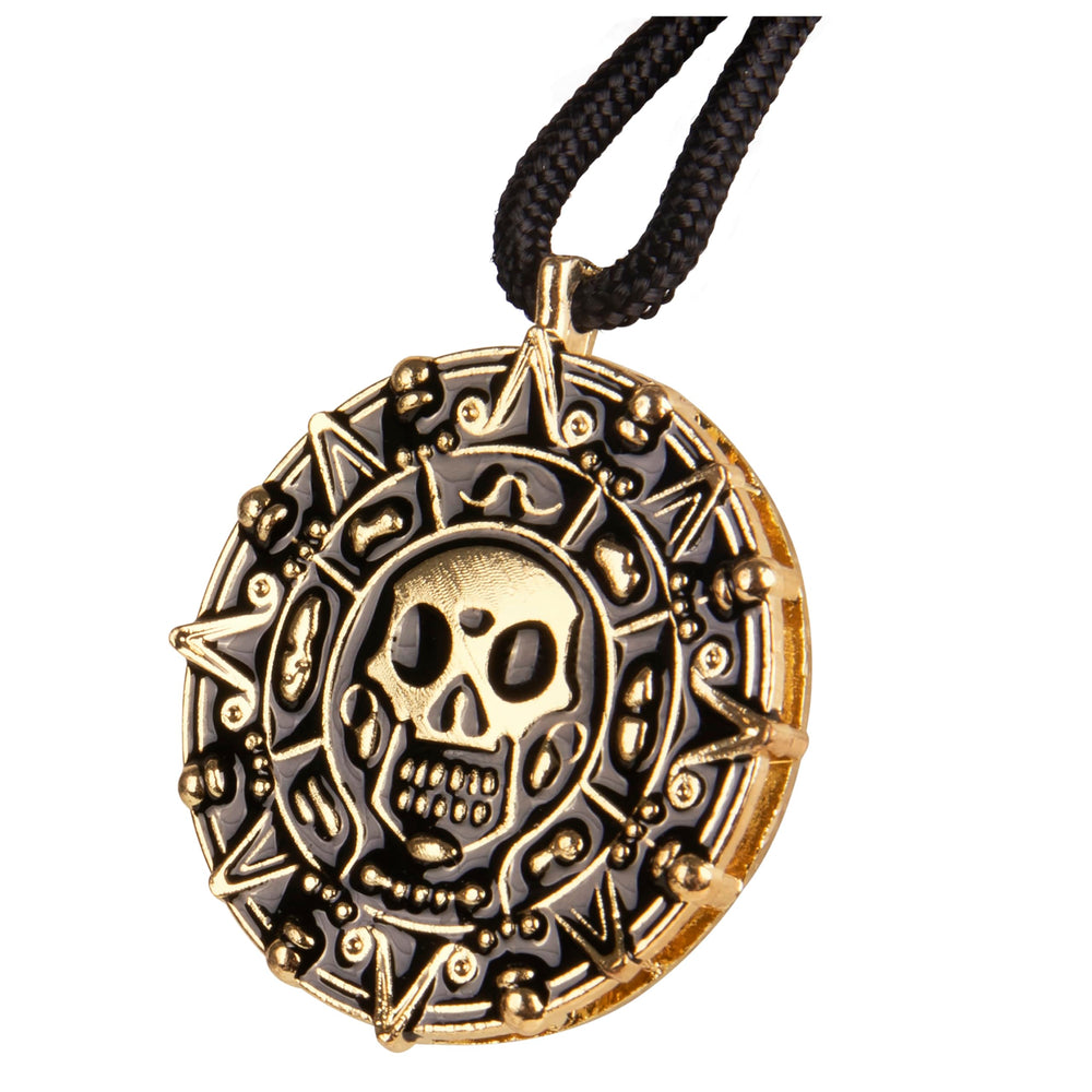 Giraffe Manufacturing pirate coins jewelry enhances thematic outfits and party looks