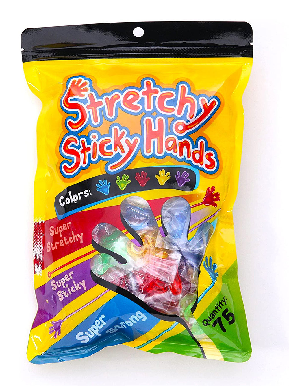 Giraffe Manufacturing sticky hands bulk pack for goody bags and party entertainment.