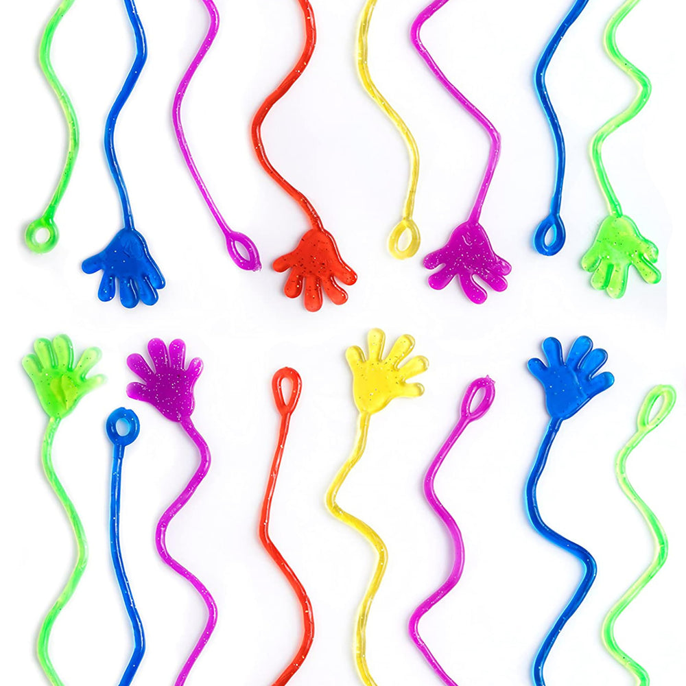 Giraffe Manufacturing sticky hands classroom rewards and fun learning activities.